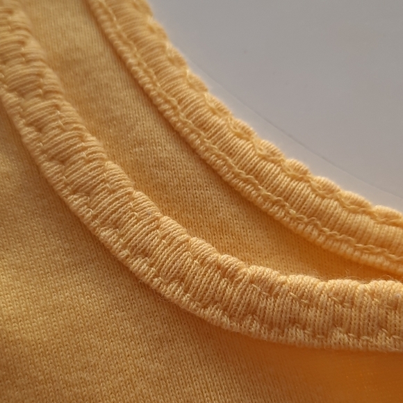 Hanna Andersson 10 (140) yellow tank top - Picture 6 of 8